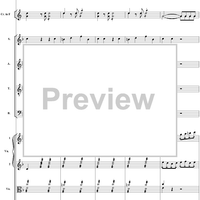 Chorus: Se gloria il crin ti cinse, No. 17 from "Lucio Silla", Act 2 - Full Score