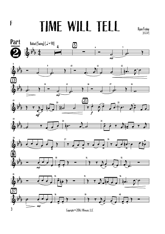 Time Will Tell - F Instruments Part 2