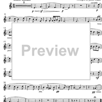 Easy 1/2 - Barcarolle from Lieder ohne Worte Op.19 No. 6 - Clarinet