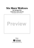 Six More Waltzes for String Trio - Violin 2 (for Viola)