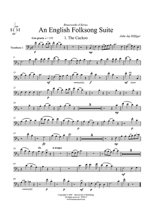 An English Folksong Suite - Trombone 1