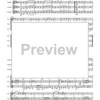 Five Easter Trios - Score