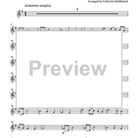 Hymns of Peace for 2 Violins and Piano - Violin 2