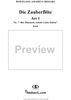 "Bei Männern, welche Liebe fühlen", No. 7 from  "Die Zauberflöte", Act 1 (K620) - Full Score