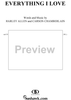 Everything I Love