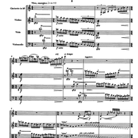 Quartet (Clarinet quartet) Op.26 - Score