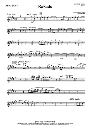 Kakadu - Alto Saxophone 1