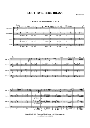 Southwestern Brass - Score