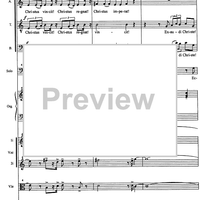 Christus vincit! - Score