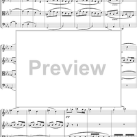 String Quartet No. 10, Movement 4 - Score