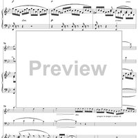 Piano Trio in D minor, Op. 49, Movt. 2 - Score