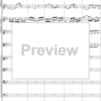 Chorus from Cantata no. 113  ("Herr Jesu Christ, du höchstes Gut") - Full Score