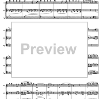 Ein Scherz-Trio - Score