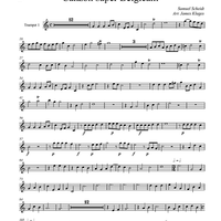 Canzon super Belgicam - Trumpet 1