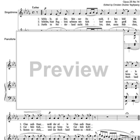 Hochländisches Wiegenlied Op.25 No.14