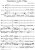Piano Quartet No. 3 in C Major, WoO 36 - Piano Score