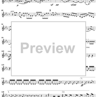 String Octet in E-flat Major, Op. 20 - Violin 4