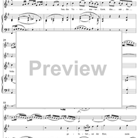 "Gelobet sei der Herr, mein Gott", Aria, No. 3 from Cantata No. 129: "Gelobet sei der Herr, mein Gott" - Piano Score