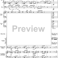 Oboe Concerto No. 1 in B-flat Major HWV332 - Full Score