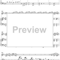 Concerto No. 4 in D Major - Piano Score