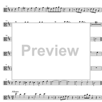 Concerto Grosso Op. 3 No. 1 - Solo Viola