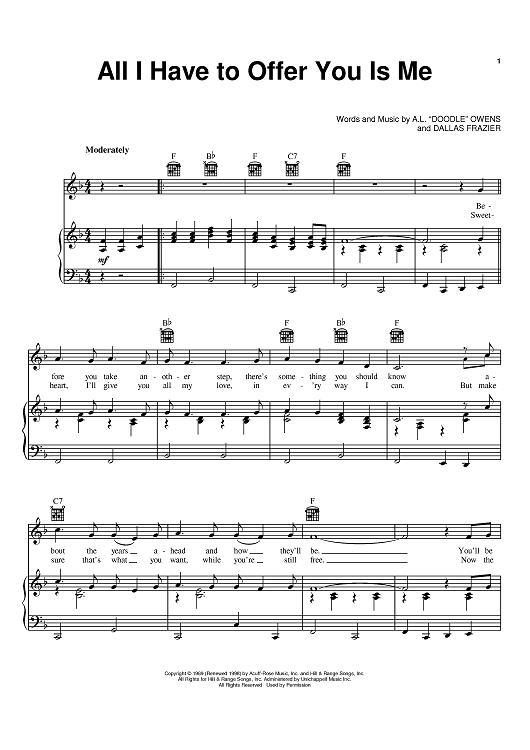 All I Have To Offer You Is Me