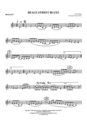 Beale Street Blues - Horn (Op. Trombone)