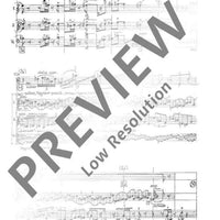 String Quartet No. 8 - Score and Parts