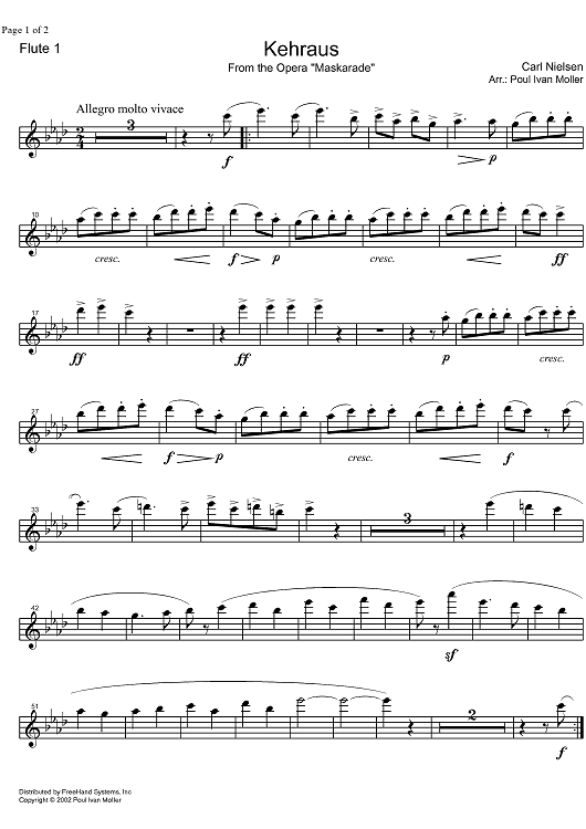 Kehraus - Flute 1