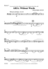 Aria: Without Words - Bassoon 2