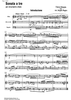 Sonata a tre - Score