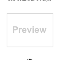 Trio Sonata in G Major, Op. 3 No. 6 - Basso Continuo