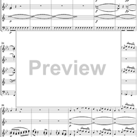 Divertimento No. 3 in E-Flat Major, K166 (K159d) - Score