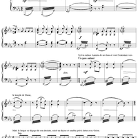 Sylvia, Final, No. 17: Le Temple de Diane - Piano Score