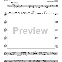 Fugue in C Minor, BWV 847 - Horn 1 in F