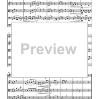Vergebliches Standchen  for String Orchestra - Score