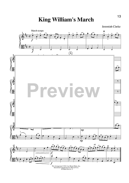 King William's March