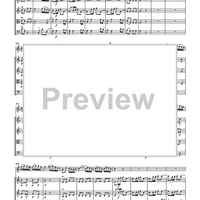 Concerto for Oboe in C Major, K. 314 for Oboe and String Quartet - Score