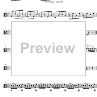 String Trio Bb Major D581B - Viola