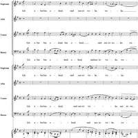 Ich aber bin elend - From "Three Motets" Op. 110, No. 1,