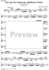 "Ach, lege das Sodom der sündlichen Glieder", Aria, No. 4 from Cantata No. 48: "Ich elender Mensch, wer wird mich erlösen" - Oboe