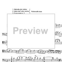 Melodia verde Op.38 bis - Violin 1