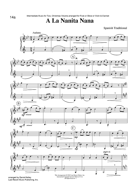 A La Nanita Nana