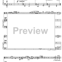 Variation on Béla Bartók theme - Score