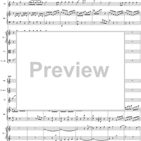 Flute & Harp Concerto in C Major, Movement 3 K297c (K299) - Full Score