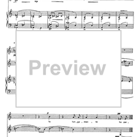 Tre odi saffiche - Score