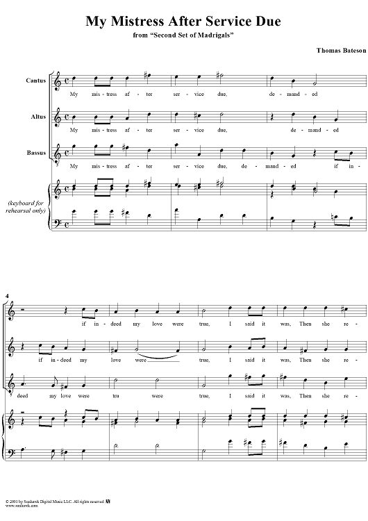 My Mistress After Service Due