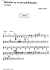Variazioni su un tema di Prokofiev - Violin 1