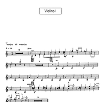 Variazioni su un tema di Prokofiev - Violin 1
