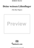 Six Lieder, op. 34, no. 2: Thy Dear Fingers  (Deine weissen Lilienfinger)